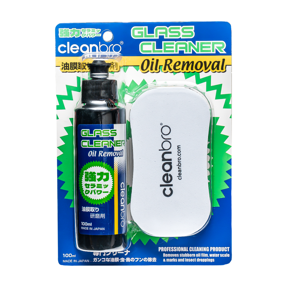 Dung dịch lau kính tẩy vết bẩn Cleanbro Oil Removal