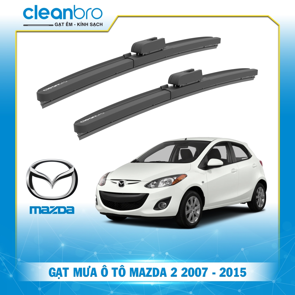 Gạt mưa xe Mazda 2 [2007-2015]