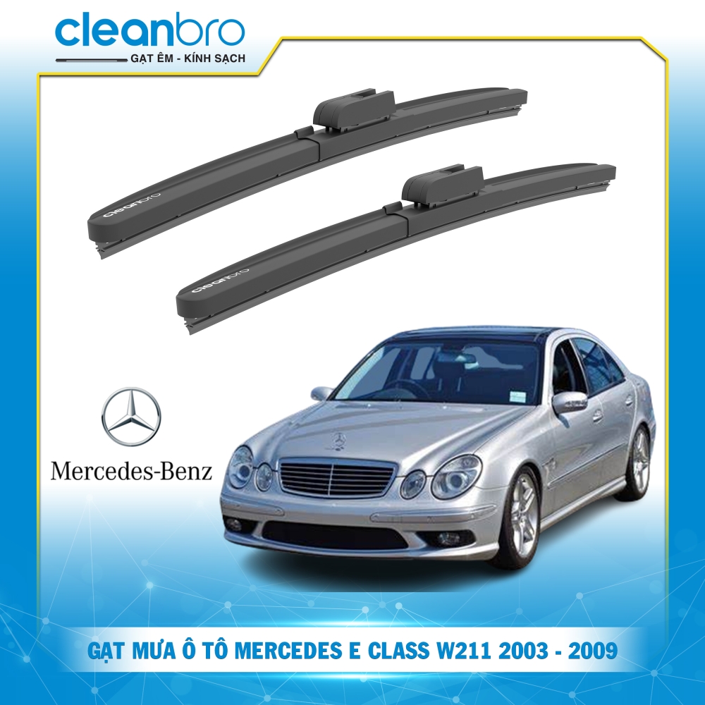 Gạt mưa ô tô  hiệu ứng lá sen Mercedes E Class W211 [2003-2009]