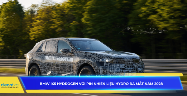 BMW iX5 Hydrogen với pin nhiên liệu hydro ra mắt năm 2028