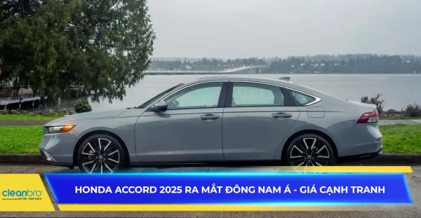 Honda Accord 2025 ra mắt Đông Nam Á - Giá cạnh tranh