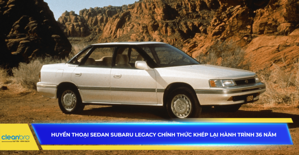 “Huyền thoại” sedan Subaru Legacy chính thức khép lại hành trình 36 năm