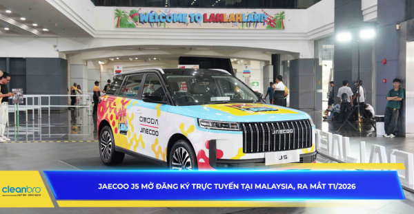 Jaecoo J5 mở đăng ký trực tuyến tại Malaysia, ra mắt T1/2026
