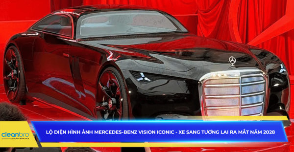 Lộ diện hình ảnh Mercedes-Benz Vision Iconic - Xe sang tương lai ra mắt năm 2028 
