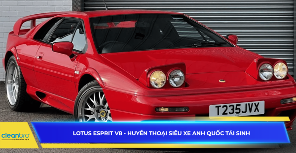 Lotus Esprit V8 - Huyền thoại siêu xe Anh quốc tái sinh