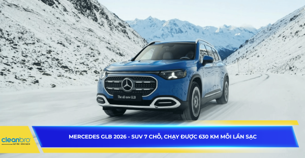 Mercedes GLB 2026 - SUV 7 chỗ, chạy được 630 km mỗi lần sạc