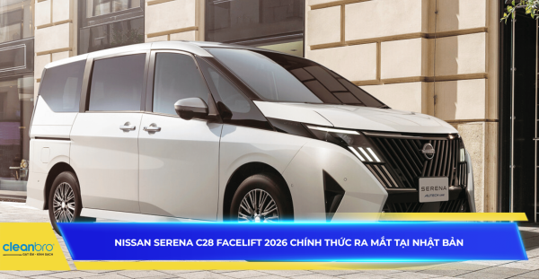 Nissan Serena C28 Facelift 2026 chính thức ra mắt tại Nhật Bản