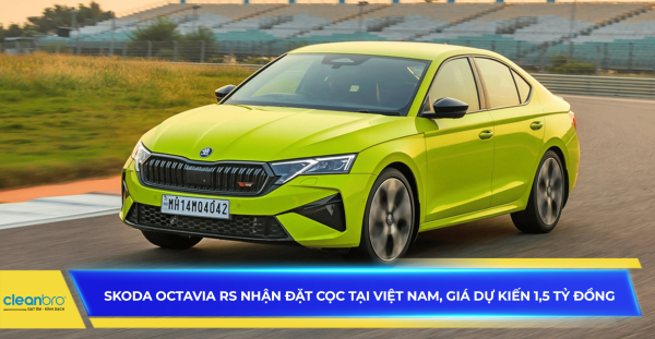 Skoda Octavia RS nhận đặt cọc tại Viêt Nam, giá dự kiến 1,5 tỷ đồng