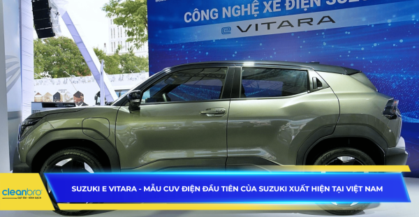 Suzuki e Vitara - Mẫu CUV điện đầu tiên của Suzuki xuất hiện tại Việt Nam 
