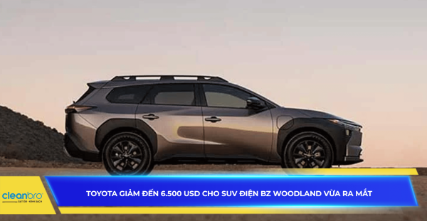 Toyota giảm đến 6.500 USD cho SUV điện bZ Woodland vừa ra mắt