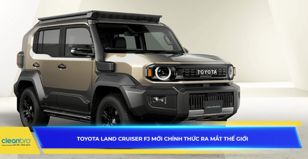Toyota Land Cruiser FJ mới chính thức ra mắt thế giới