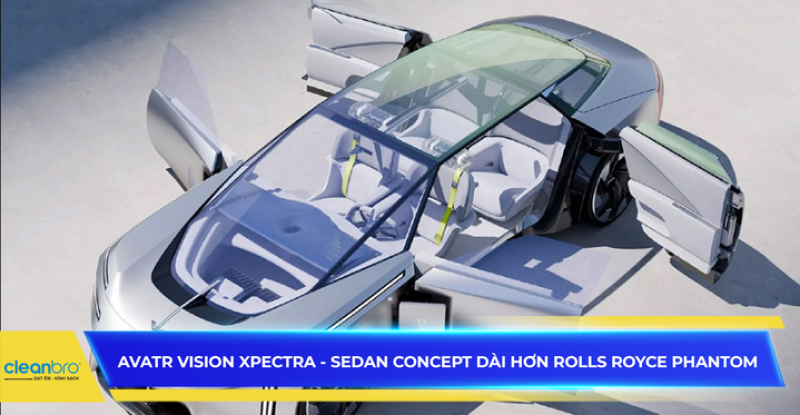 Avatr Vision Xpectra - Sedan concept dài hơn Rolls Royce Phantom