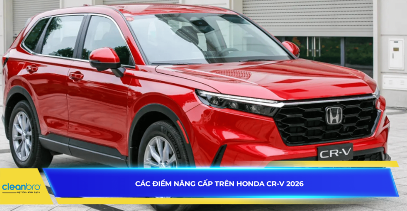 Các điểm nâng cấp trên Honda CR-V 2026