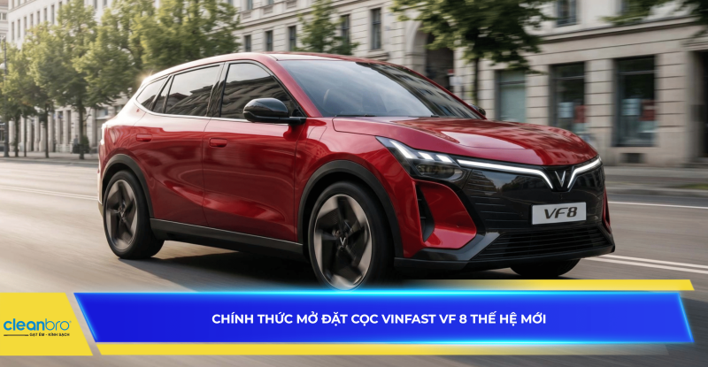 Chính thức mở đặt cọc VinFast VF 8 thế hệ mới