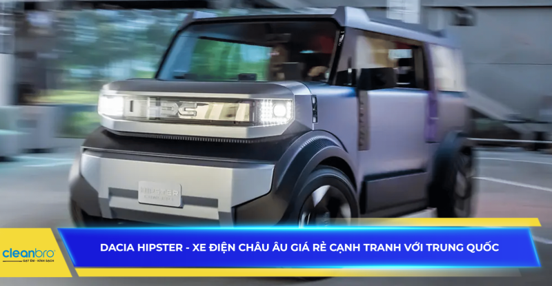 Dacia Hipster - Xe điện châu Âu giá rẻ cạnh tranh với Trung Quốc