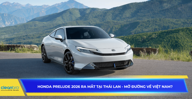 Honda Prelude 2026 ra mắt tại Thái Lan - mở đường về Việt Nam?