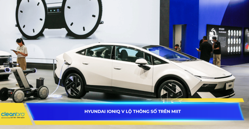 Hyundai Ioniq V lộ thông số trên MIIT