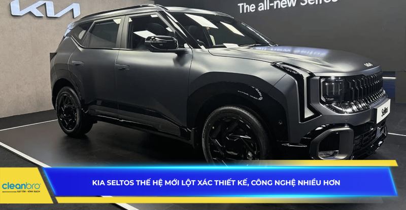 Kia Seltos thế hệ mới lột xác thiết kế, công nghệ nhiều hơn