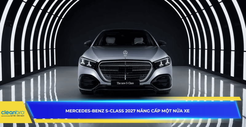 Mercedes-Benz S-Class 2027 nâng cấp một nửa xe