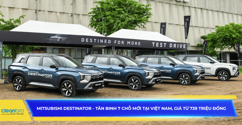 Mitsubishi Destinator - Tân binh 7 chỗ mới tại Việt Nam, giá từ 739 triệu đồng