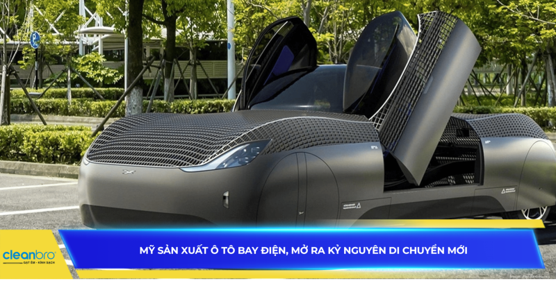 Mỹ sản xuất ô tô bay điện, mở ra kỷ nguyên di chuyển mới