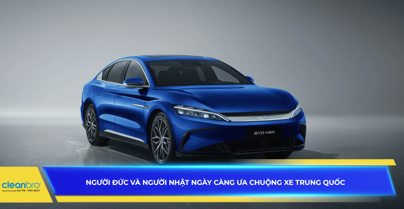 Người Đức và người Nhật ngày càng ưa chuộng xe Trung Quốc