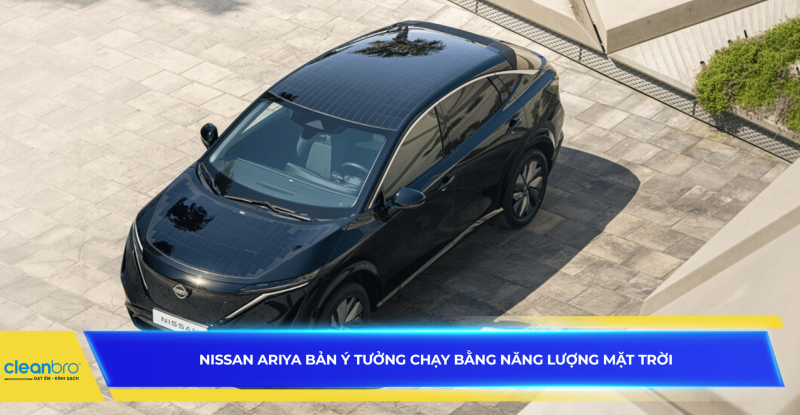 Nissan Ariya bản ý tưởng chạy bằng năng lượng mặt trời