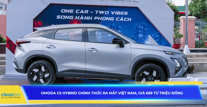Omoda C5 Hybrid chính thức ra mắt Việt Nam, giá từ 669 triệu đồng