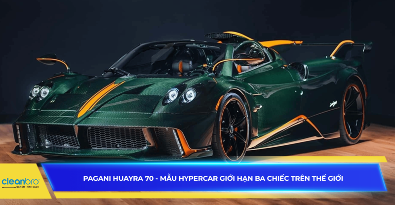 Pagani Huayra 70 - mẫu hypercar giới hạn ba chiếc trên thế giới