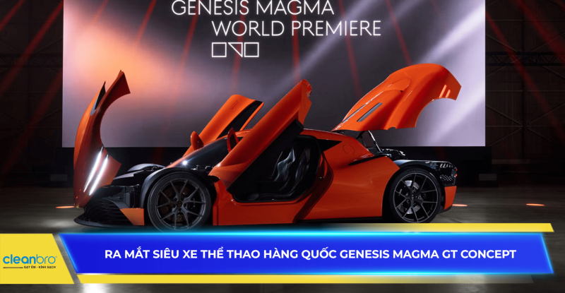 Ra mắt siêu xe thể thao Hàn quốc Genesis Magma GT Concept