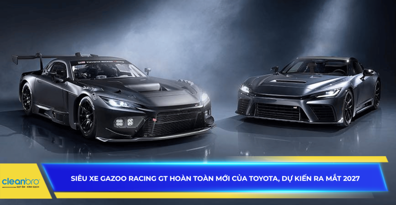 Siêu xe Gazoo Racing GT hoàn toàn mới của Toyota, dự kiến ra mắt 2027