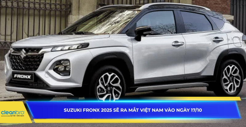 Suzuki Fronx 2025 sẽ ra mắt Việt Nam vào ngày 17/10