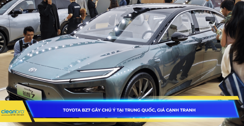 Toyota bZ7 gây chú ý tại Trung Quốc, giá cạnh tranh