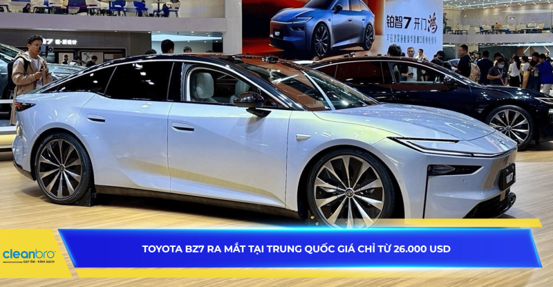 Toyota bZ7 ra mắt tại Trung Quốc giá chỉ từ 26.000 USD