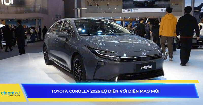 Toyota Corolla 2026 lộ diện với diện mạo mới