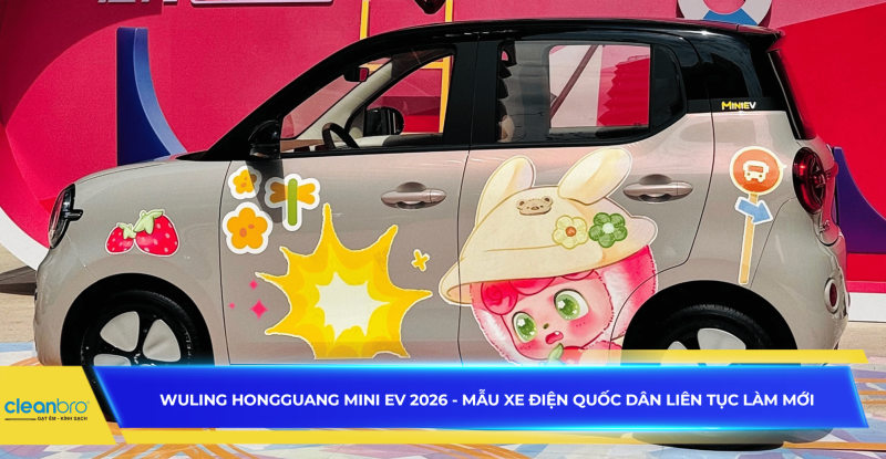 Wuling Hongguang Mini EV 2026 - Mẫu xe điện quốc dân liên tục làm mới