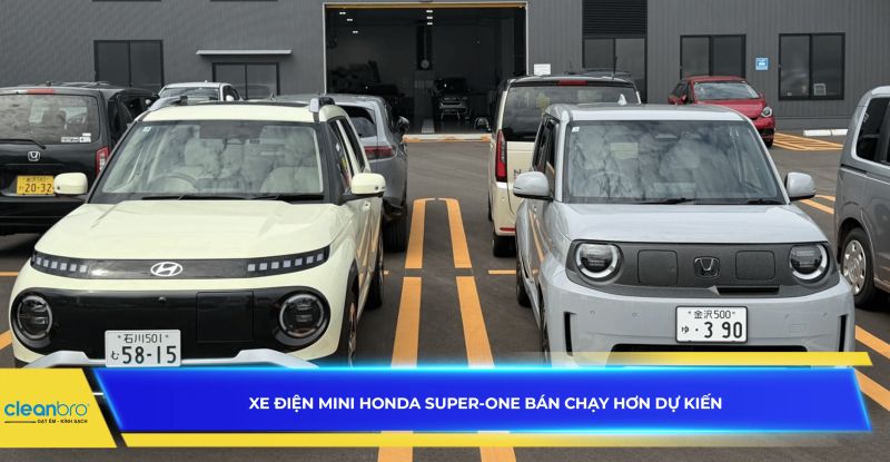 Xe điện mini Honda Super-One bán chạy hơn dự kiến