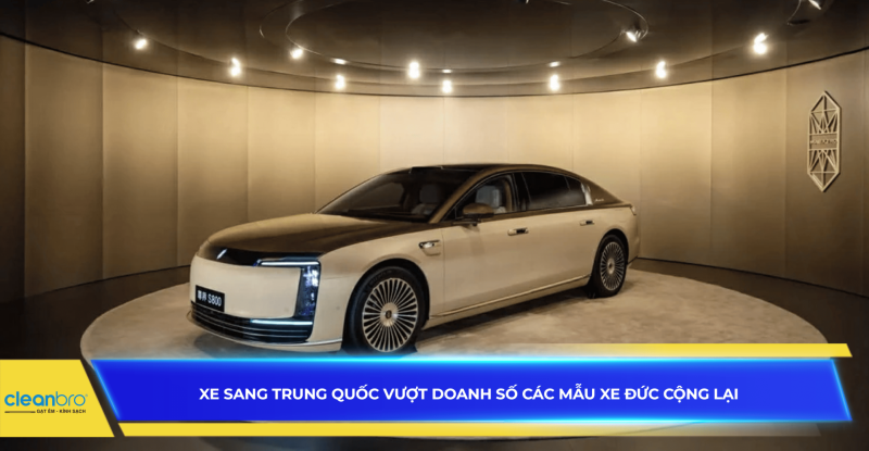 Xe sang Trung Quốc vượt doanh số các mẫu xe Đức cộng lại