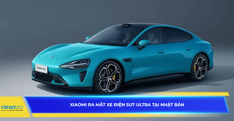 Xiaomi ra mắt xe điện SU7 Ultra tại Nhật Bản