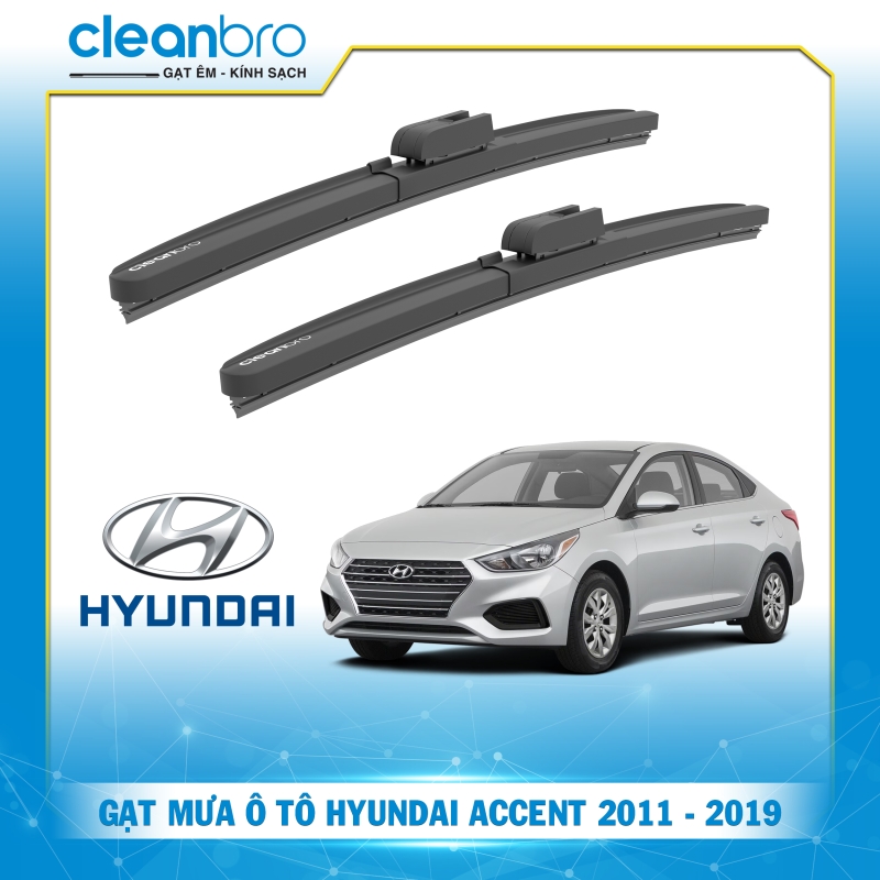 Gạt mưa xe Hyundai Accent [2011-2019]