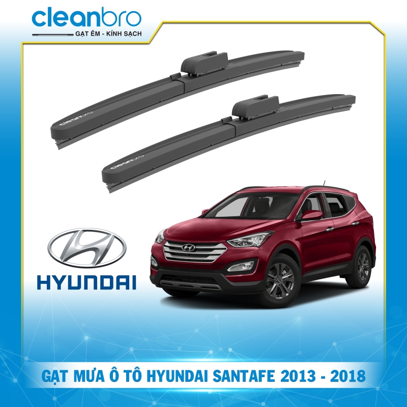 Gạt mưa xe Hyundai Santafe [2013-2018]