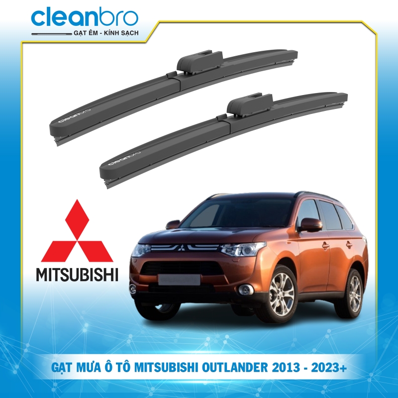 Gạt mưa ô tô  hiệu ứng lá sen Mitsubishi Outlander [2013-2023+]