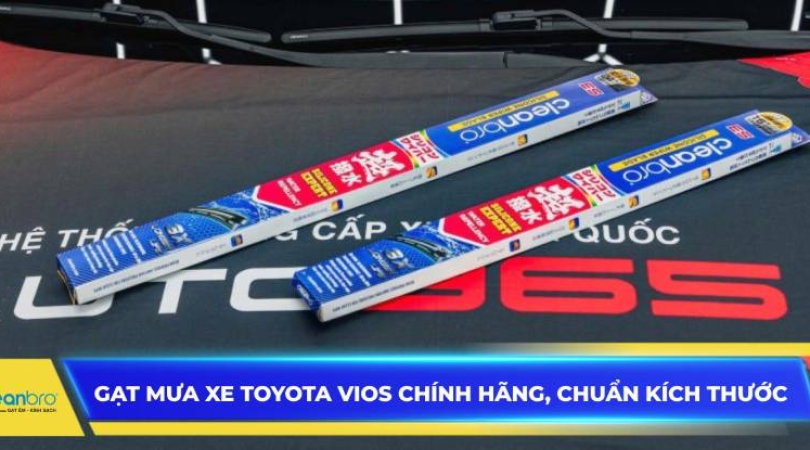 Gạt Mưa Xe Toyota Vios Chính Hãng, Chuẩn Kích Thước